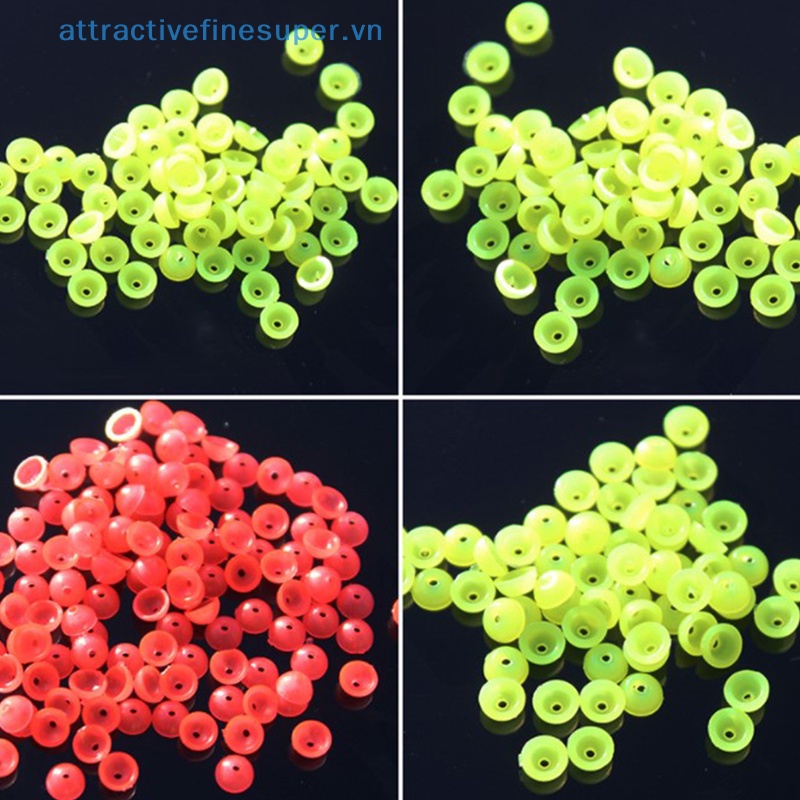 100 Hạt Phát Sáng Nửa Tròn Phụ Kiện Câu Cá