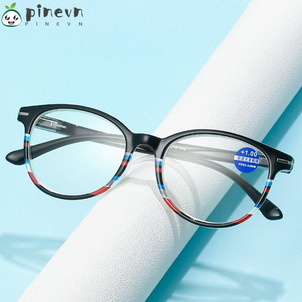 PINEVN Kính Đọc Sách Gọng Siêu Nhẹ Phong Cách Vintage Thanh Lịch Cho Nam Và Nữ