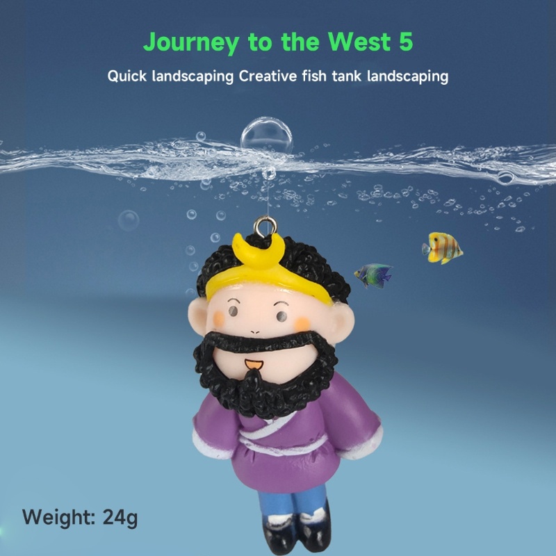 Tượng Trang Trí Bể Cá Hình Tượng Điêu Khắc Sâu Có Thể Điều Chỉnh