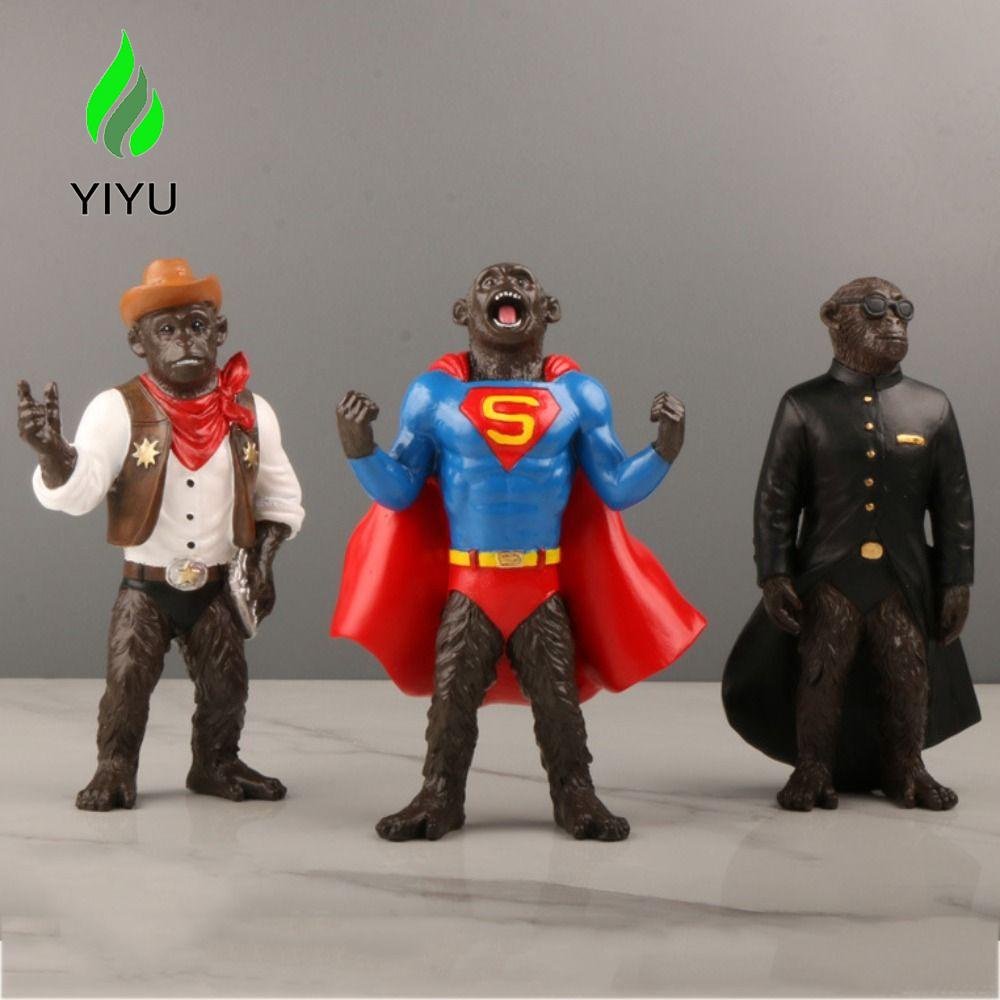 YIYU Nhân Vật Phim Hoạt Hình Đa Năng An Toàn Không Độc Hại Bằng Nhựa Resin