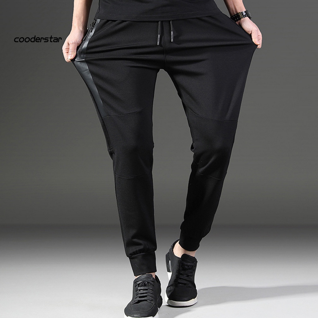 Quần Dài Lưng Thun Màu Sắc Đơn Giản Thời Trang Cho Nam