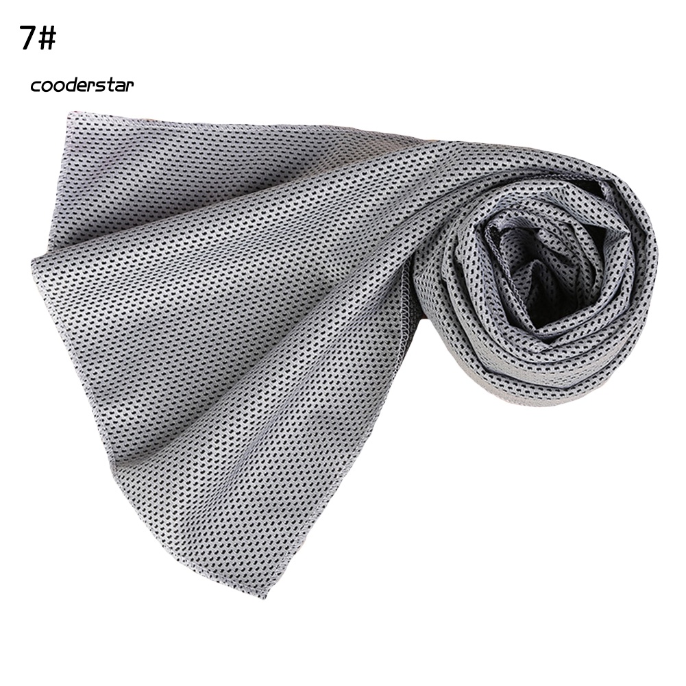 Khăn Lưới Làm Mát Màu Sắc Thời Trang Mùa Hè