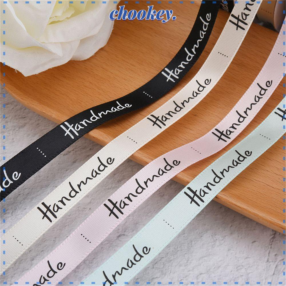 CHOOKEY Cuộn Dây Ruy Băng Lụa Satin Dùng Gói Quà / Trang Trí