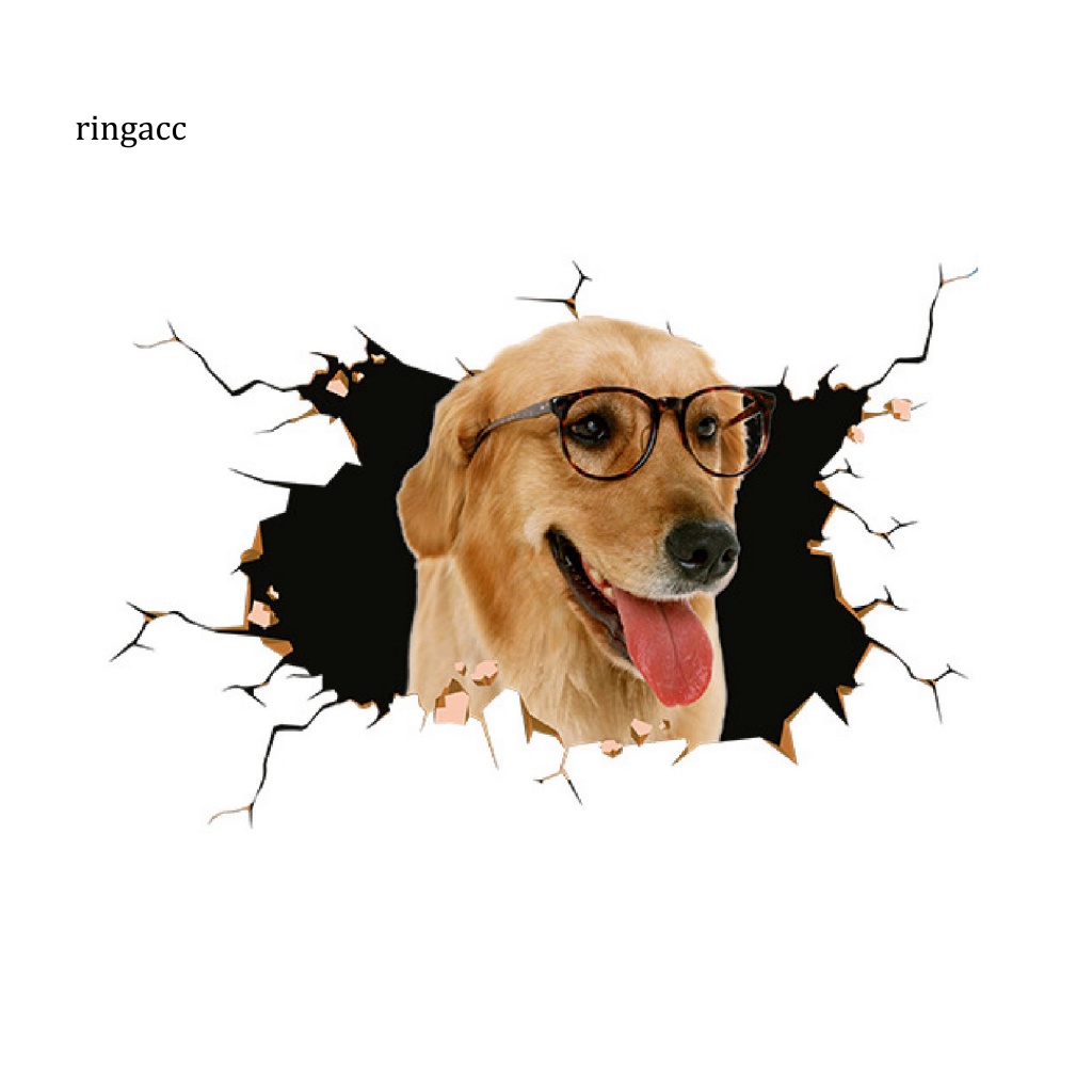 Miếng Dán Đề Can 3D Bắt Mắt Chống Nước Vui Nhộn Trang Trí Nhà Cửa / Xe Hơi