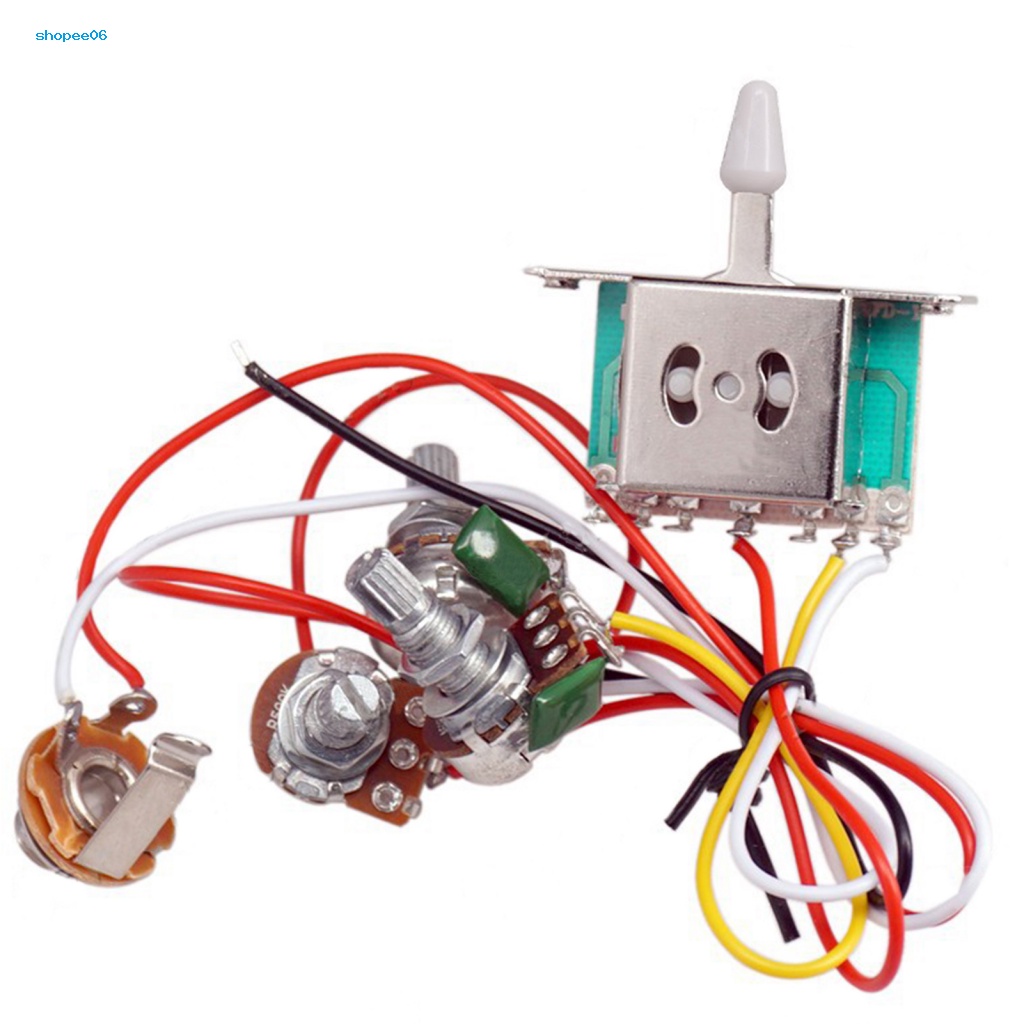 Bộ Dây Mạch Điều Khiển Âm Lượng Bằng Kim Loại Cho Đàn Guitar Điện