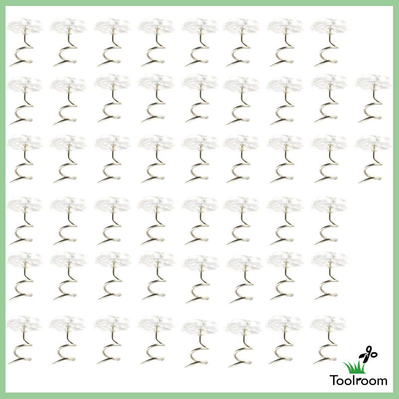 Set 20 Ốc Vít Đầu Xoắn Tròn Trong Suốt