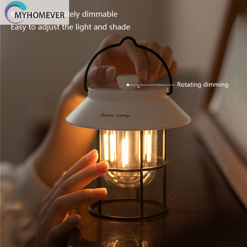 Đèn Cắm Trại 3 Chế Độ Chống Nước IP54