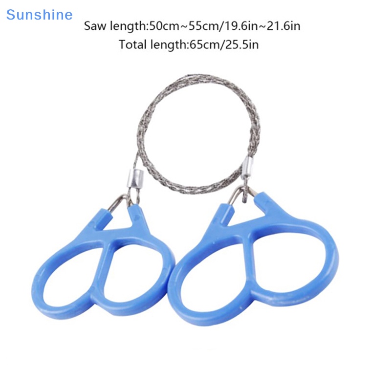 Cưa Tay Dây Xích Sinh Tồn Bằng Thép Sử Dụng Trong Trường Hợp Khẩn Cấp