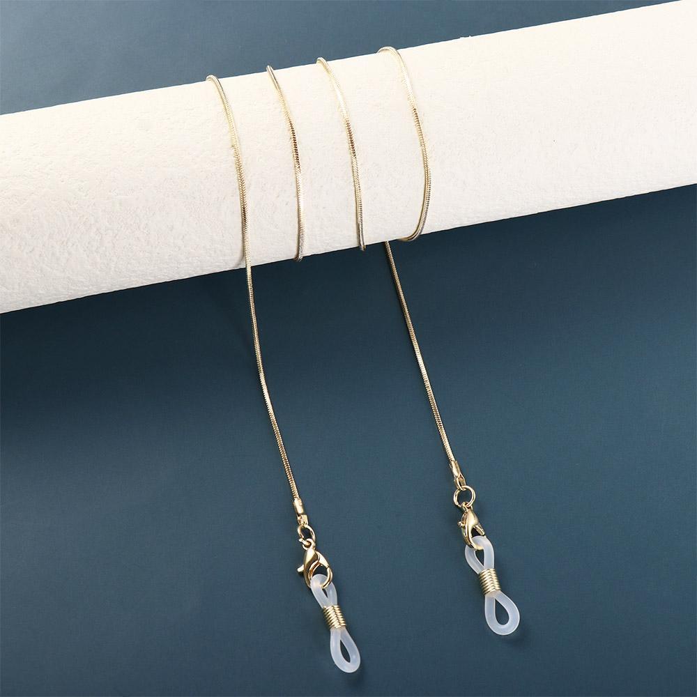 Dây Xích Kim Loại Đeo Mắt Kính Màu Bạc Cá Tính 2life