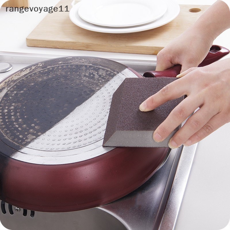 [Rangevoyage] 1 Miếng Bọt Biển Nano Rửa Chén Loại Bỏ Rỉ Sét [vn]