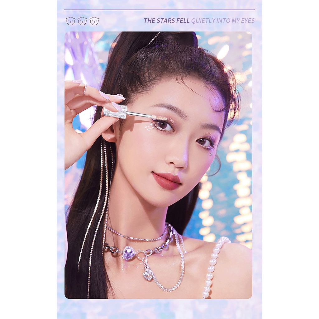 Phấn Mắt Dạng Giọt Ánh Ngọc Trai Lấp Lánh Chống Thấm Nước Và Mồ Hôi Không Phai Màu Lâu Trôi 4 Màu Lựa Chọn