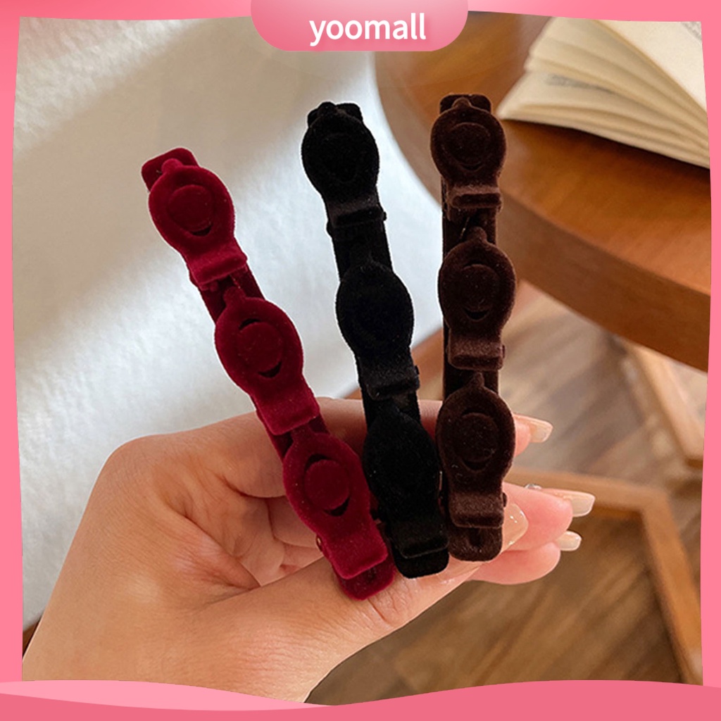 Kẹp Tóc Hai Lớp Phong Cách Hàn Quốc Thanh Lịch Đơn Giản