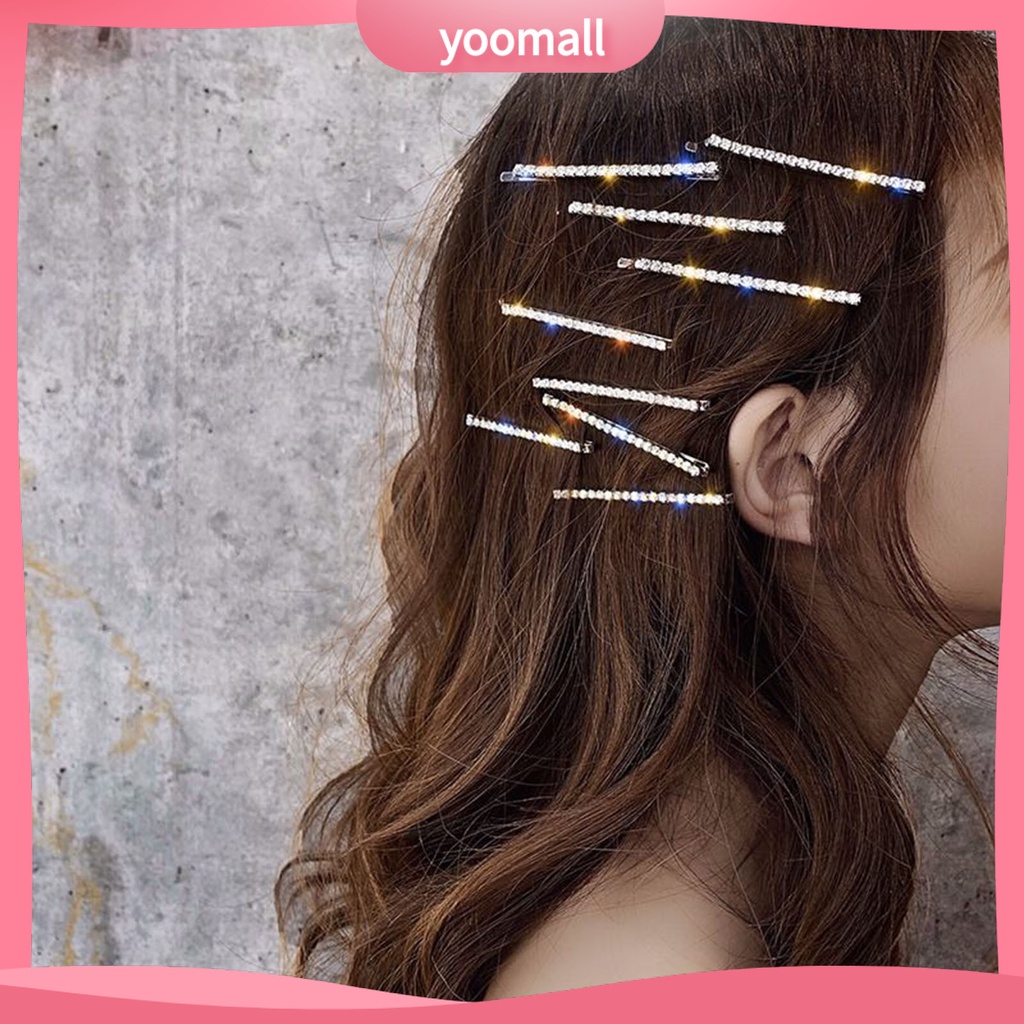 Kẹp Tóc Đính Đá Lấp Lánh Ngọt Ngào Sáng Tạo