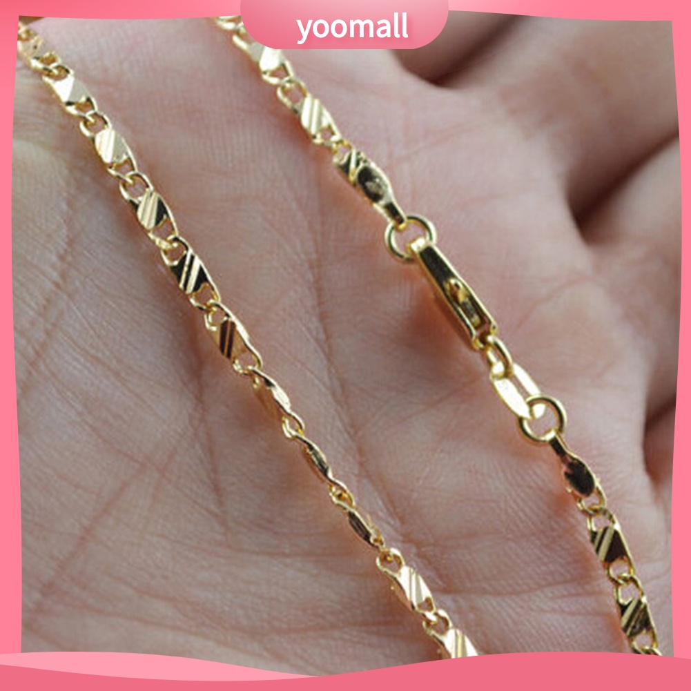 Vòng cổ Dài 16-30 Inches 2mm Thời Trang Cho Nam Nữ