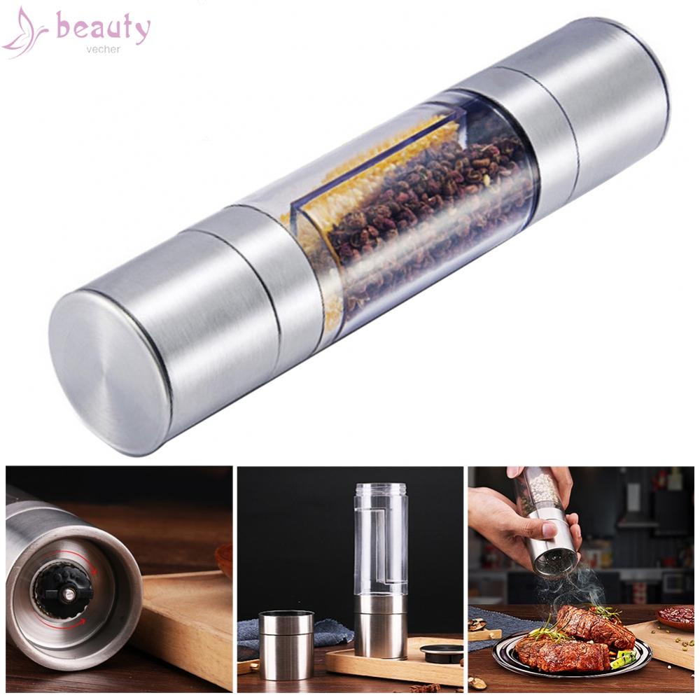 Dụng Cụ Xay Tiêu / Muối Biển Bằng Thép Không Gỉ