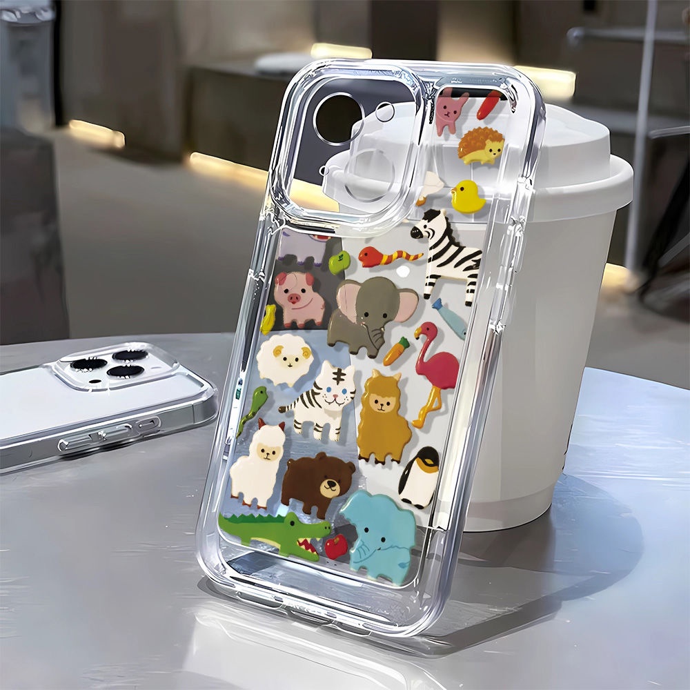 Ốp Điện Thoại Mềm Chống Sốc In Hình Chú Voi Cho Apple Iphone 11138piPhone14Promax 127 WEAH