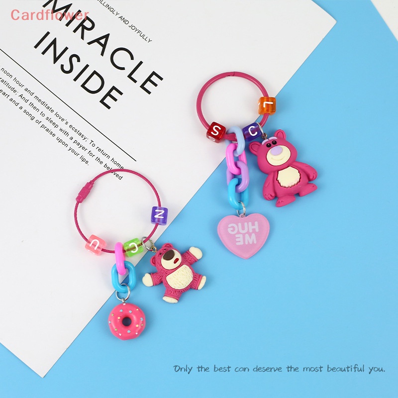 Móc Khóa Hình Bánh Donut 3D Dễ Thương Mới