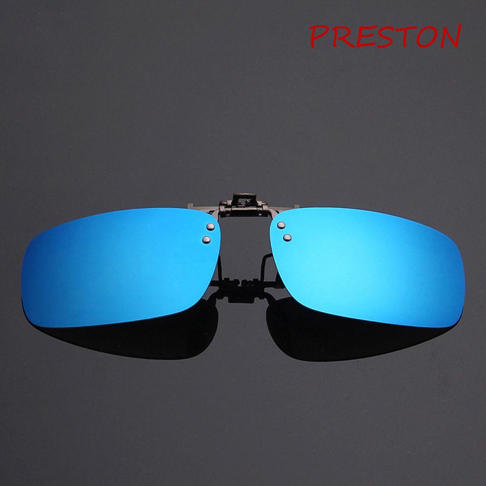 PRESTON Kính Mát Phân Cực Dạng Kẹp Hỗ Trợ Tầm Nhìn Ban Đêm Chống Tia UV Phong Cách Vintage Thời Trang