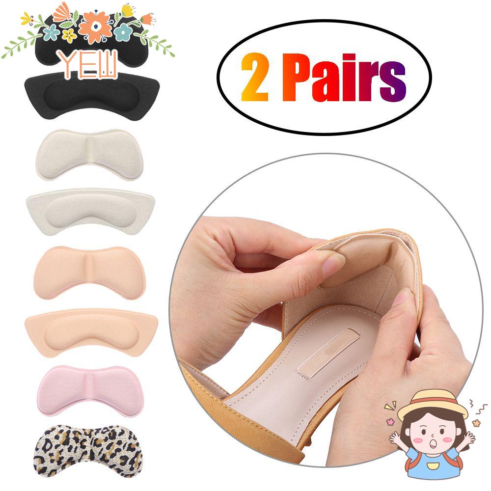 Set 2 Cặp Đệm Lót Gót Chân Tự Dính Bảo Vệ Chăm Sóc Cho Nam Nữ