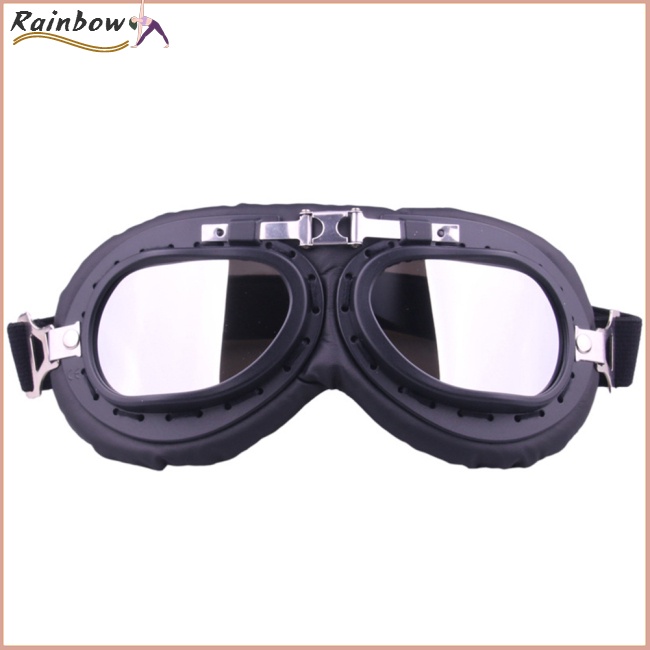 Kính Gắn Mũ Bảo Hiểm Chống Cát Phong Cách Cổ Điển Dùng Khi Lái Xe