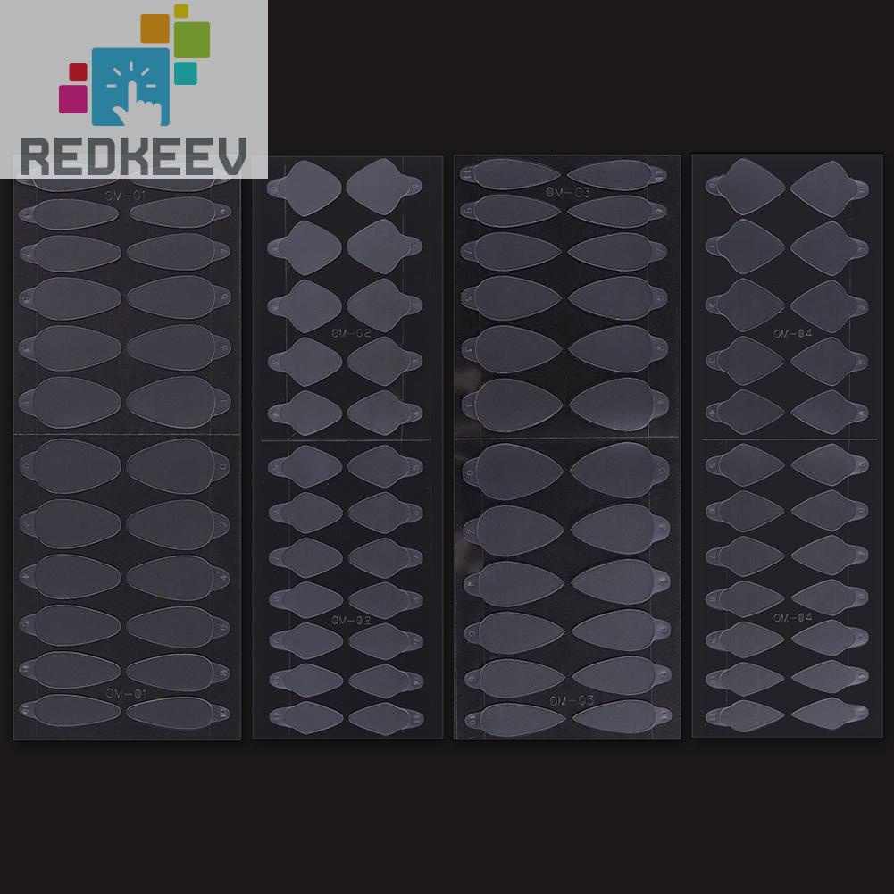 Set 24 Khuôn Dán Trang Trí Móng Tay Chuyên Dụng Cho Salon