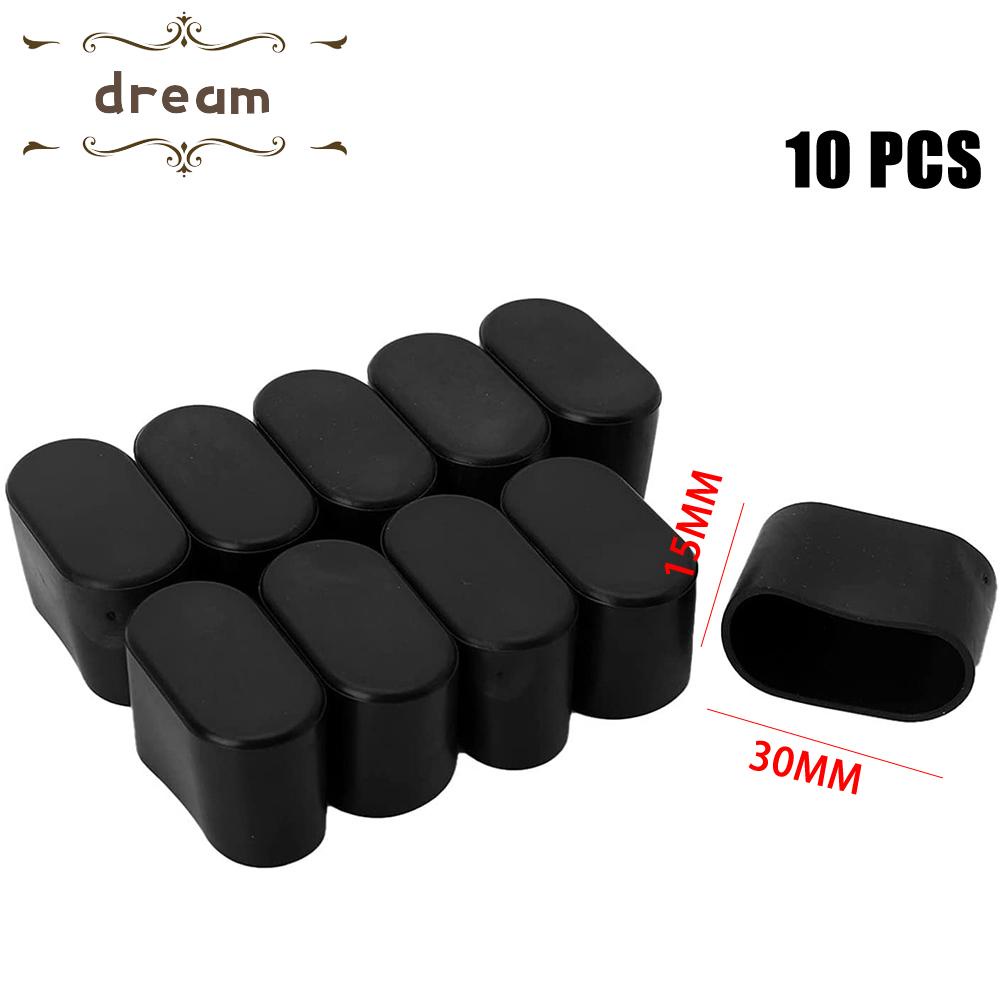 【DREAMLIFE】Chair Leg Cap Floor Protectors For Outdoor Furniture Garden Patio Rubber