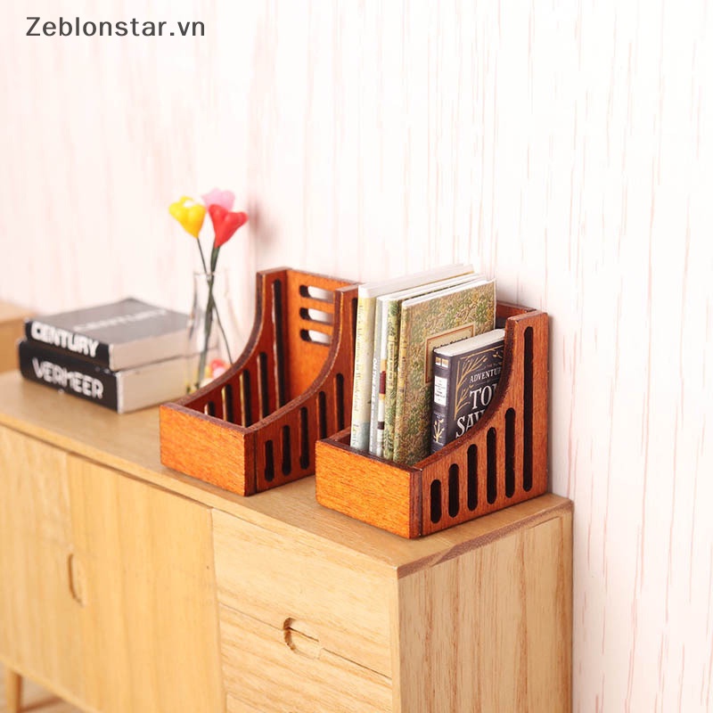 1 Set Kệ Sách 1: 12 Dùng Để Trang Trí Nhà Búp Bê