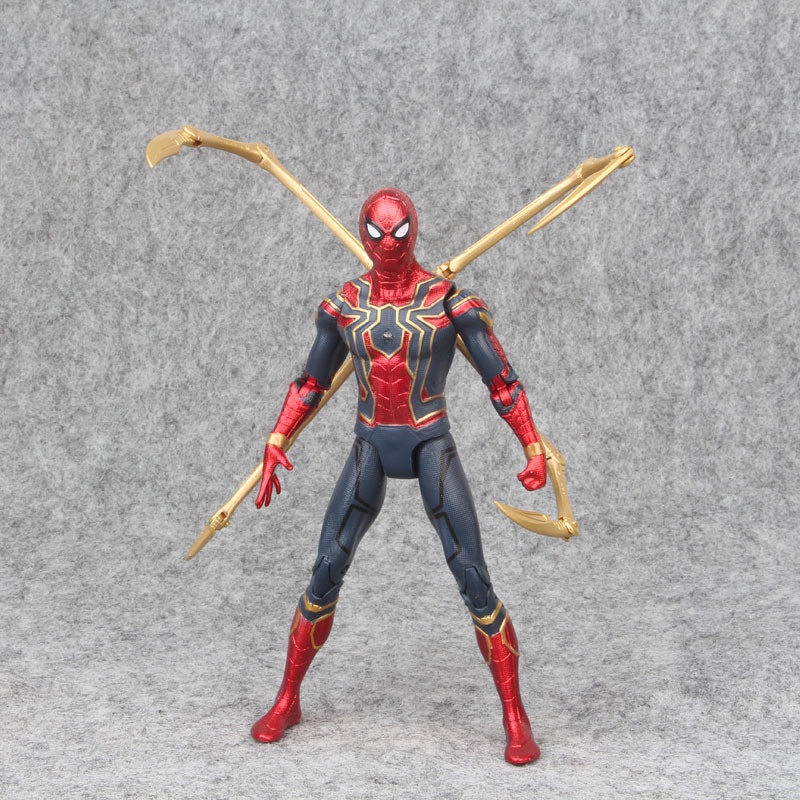 Mô Hình Nhân Vật Người Nhện marvel infinity war iron man Trang Trí Bàn Làm Việc