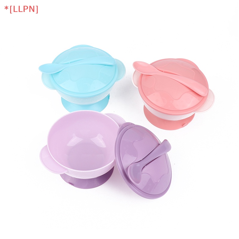 Bộ Bát Ăn Dặm Kèm Muỗng Xinh Xắn Cho Bé