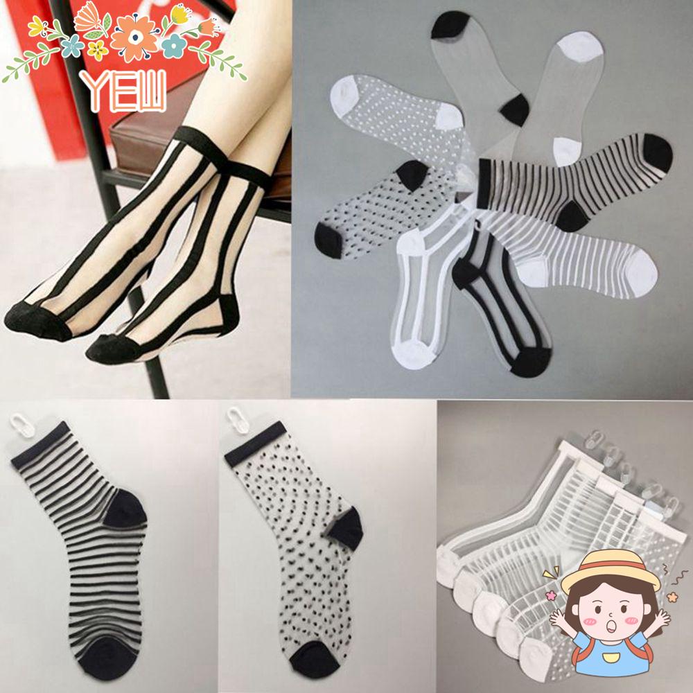 Vớ Lưới Phối Ren Hoa Thoáng Khí Thời Trang Xinh Xắn