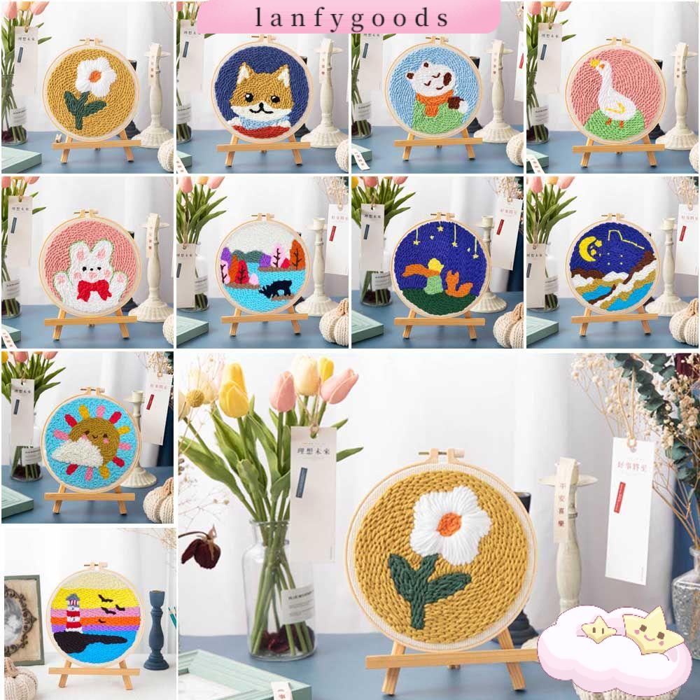 Bộ Khung Thêu Thủ Công DIY Dành Cho Người Mới Bắt Đầu