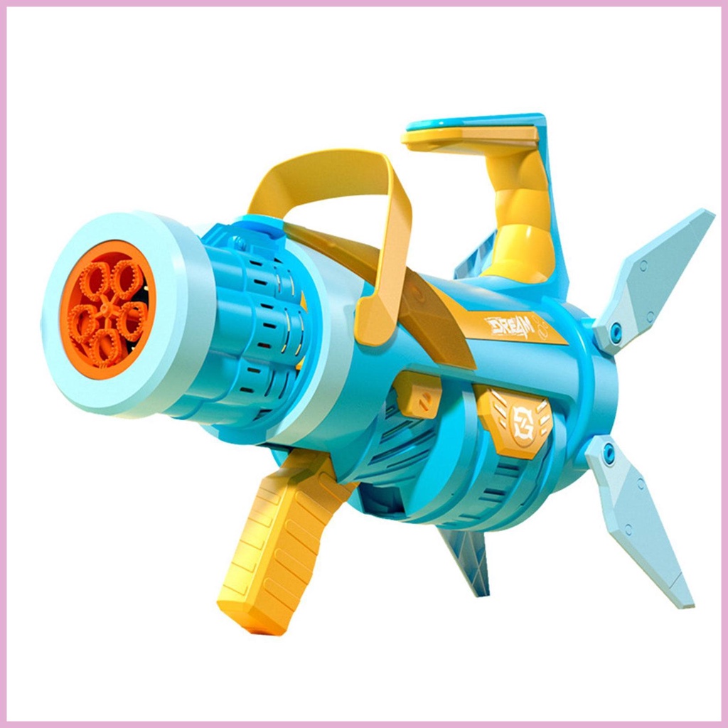 Máy Thổi Bong Bóng Tự Động Cầm Tay Kiểu Dáng Dễ Thương Chạy Bằng Pin