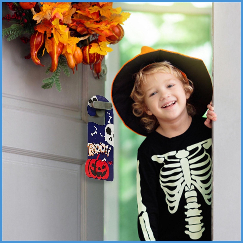 Biển Hiệu Treo Cửa Trang Trí Phong Cách Halloween