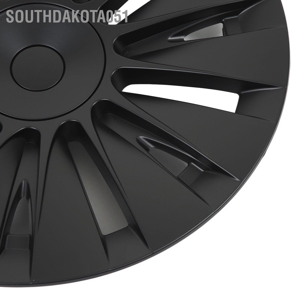 Southdakota051 4 19in Bánh Xe Trung Tâm Nắp Đen Mờ Thể Thao Bao Thay Thế Cho Mẫu Tesla Model Y 2020 Đến 2023