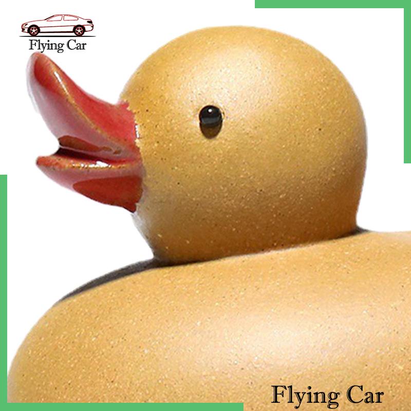 Tượng Vịt Đất Sét Thu Nhỏ Điêu Khắc Thú Cưng / Động Vật Trang Trí Tủ Chạn Khách Ngoài Trời