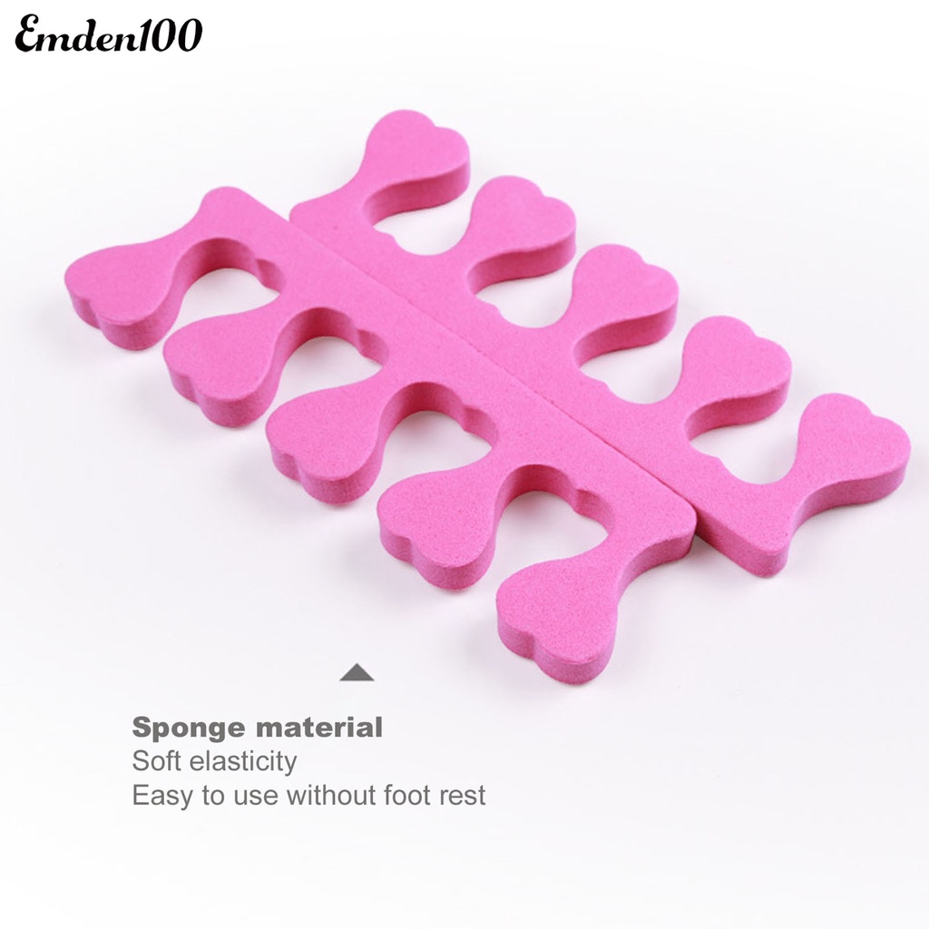 Set 2 Miếng Xốp Mềm Phân Tách Móng Chân Chuyên Dụng