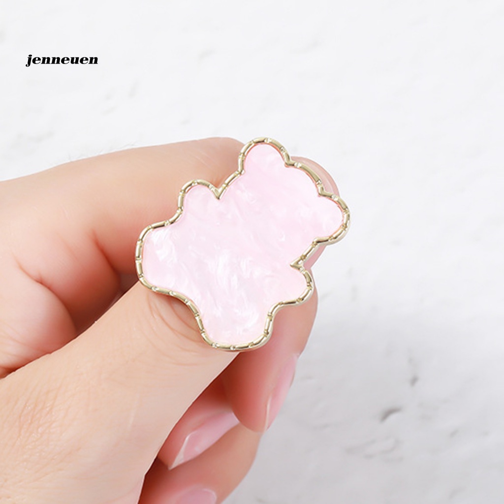 Bảng Pha Màu Sơn Móng Tay Bền Bỉ Hình Chiếc Lá / Gấu Kích Thước Nhỏ Gọn