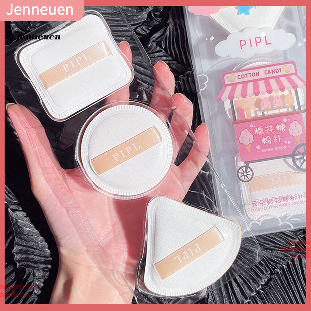 Set 3 Bông Mút Trang Điểm Mềm Mại Tiện Dụng