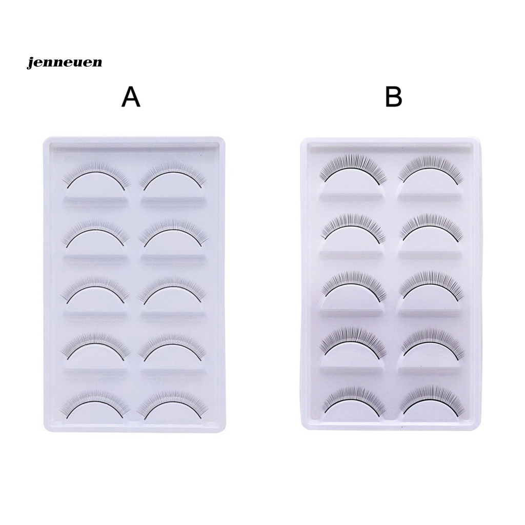 Hộp 5 Cặp Lông Mi Giả Đơn Giản Dành Cho Nữ