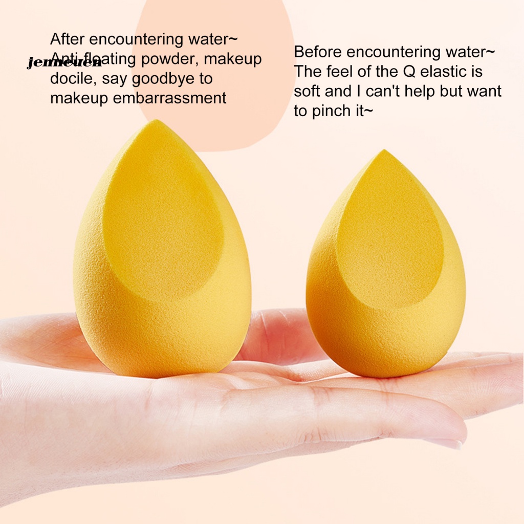1 Bộ Mút Trang Điểm Hình Trứng Thoáng Khí Thoải Mái Cho Nữ