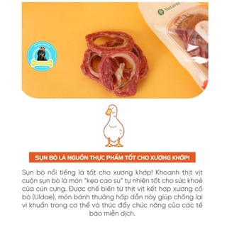 NATURAL CORE SNACK THỊT CUỘN SỤN BÒ 65G