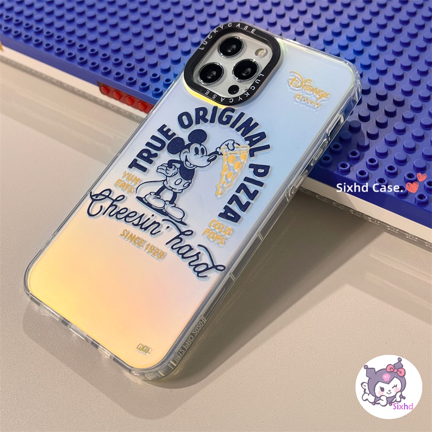 Ốp Lưng iPhone 14 13 12 11 Pro Max SE2020 X Xr Xs Max 8 7 Plus Sixhd Ốp Điện Thoại Silicon Mềm Chống Sốc Màu Laser In Hình Chuột Hoạt Hình Cho