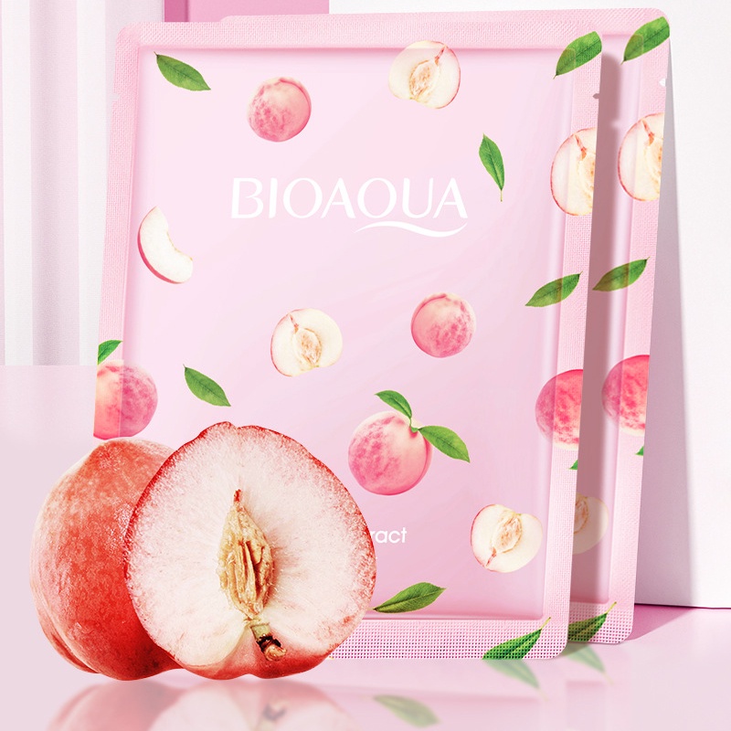 Mặt nạ giấy Bioaqua Hương Trái Cây dưỡng trắng cấp ẩm giảm mụn | BigBuy360 - bigbuy360.vn