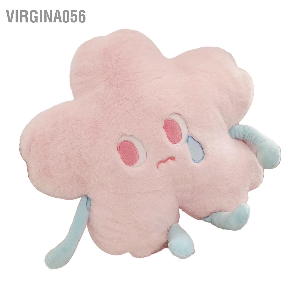 Virgina056 Đồ Chơi Nhồi Bông Hình Hoa Khóc Sống Động Phong Cách Cho Phòng Khách Ban Công Văn