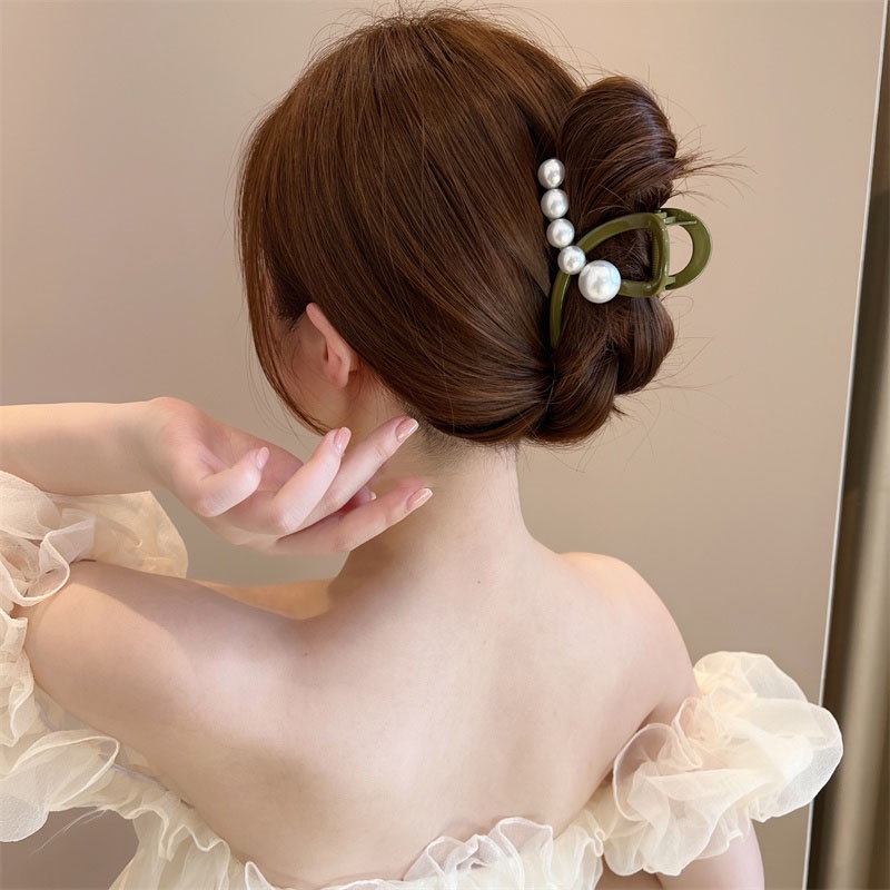 Kẹp Tóc Hình Cá Mập Bằng Nhựa Acrylic Phong Cách Mới 2023