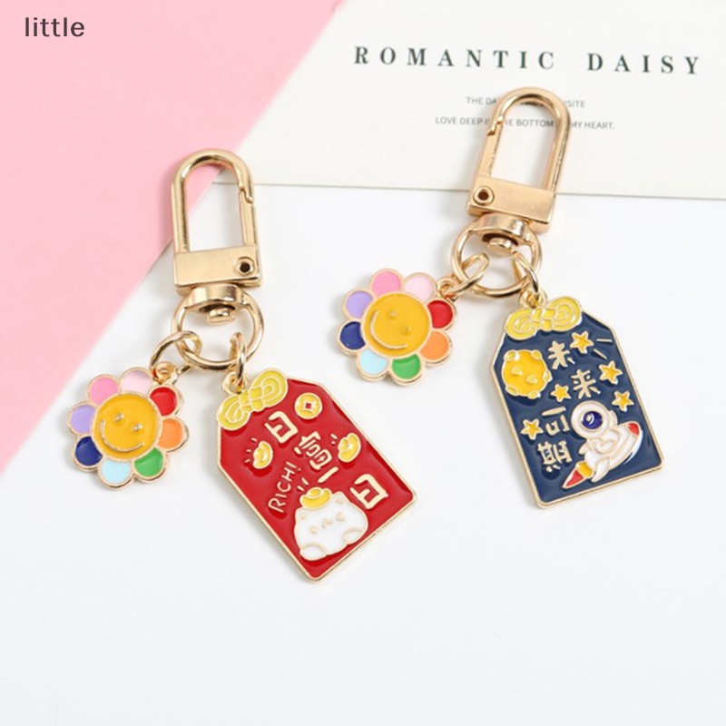 Vnlittle Móc Chìa Khóa May Mắn Phong Cách Trung Hoa Trang Trí Ba Lô Cho Airpods / Samsung Galaxy Buds