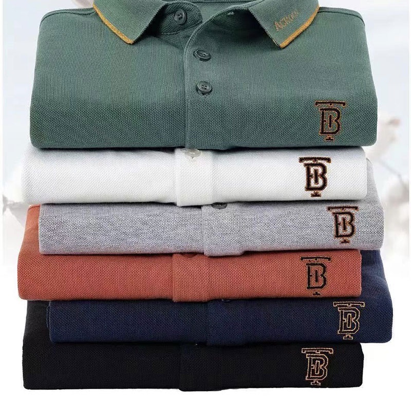 Áo polo Tay Ngắn Dáng Rộng Thoáng Khí Thời Trang Mùa Hè Cho Nam