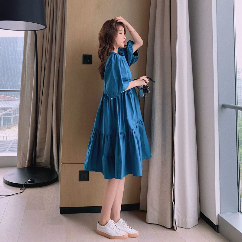 Đầm Chữ A Tay Ngắn Cỡ Lớn 40-75KG C11245