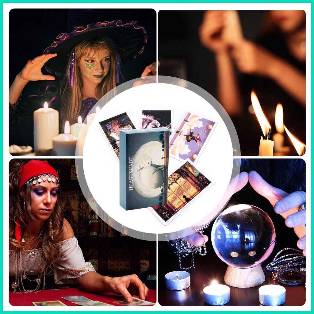 Bộ Bài Tarot 12x7cm In Chữ Tiếng Anh