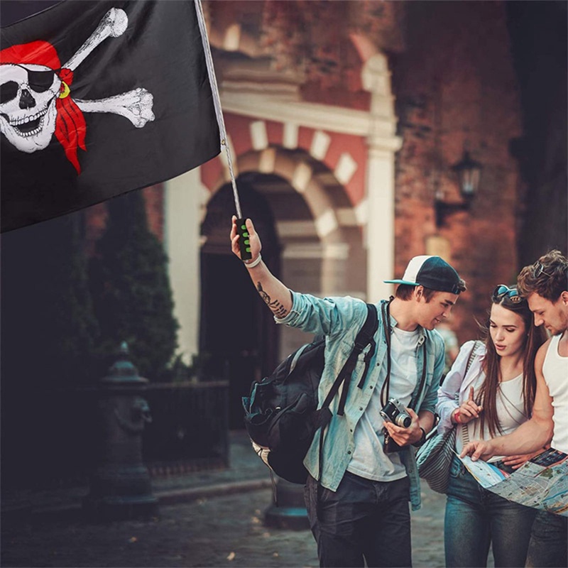 Gậy Hướng Dẫn Cờ Cầm Tay Có Thể Rút Lại 1.2M Cho Giáo Viên